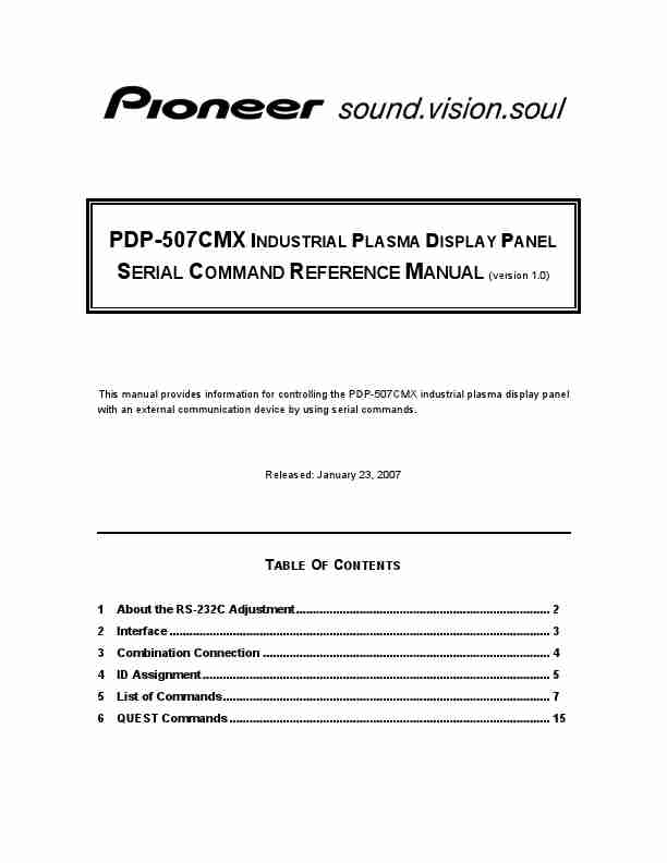 Pioneer CRT Television PDP-507CMX-page_pdf